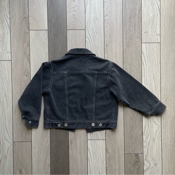 BABY2BABY x Frame Kids Black Denim Jacket - Picture 2 of 5